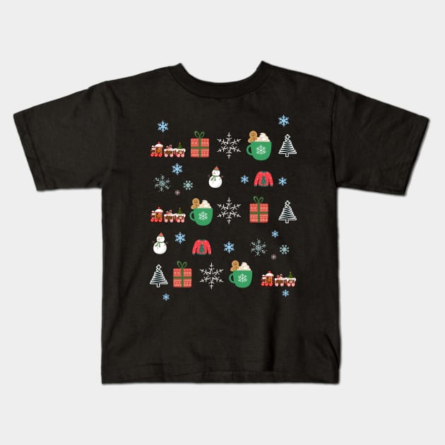 Christmas Kids T-Shirt by GAGO5